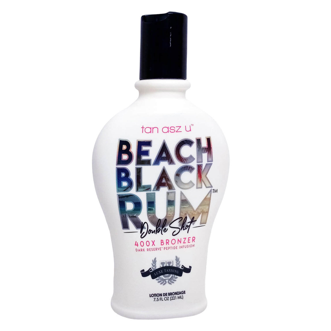 Tan Asz U Beach Black Rum 400X - 7.5 oz